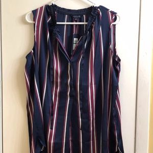 Women’s Sleeveless Striped Tommy Hilfiger Blouse